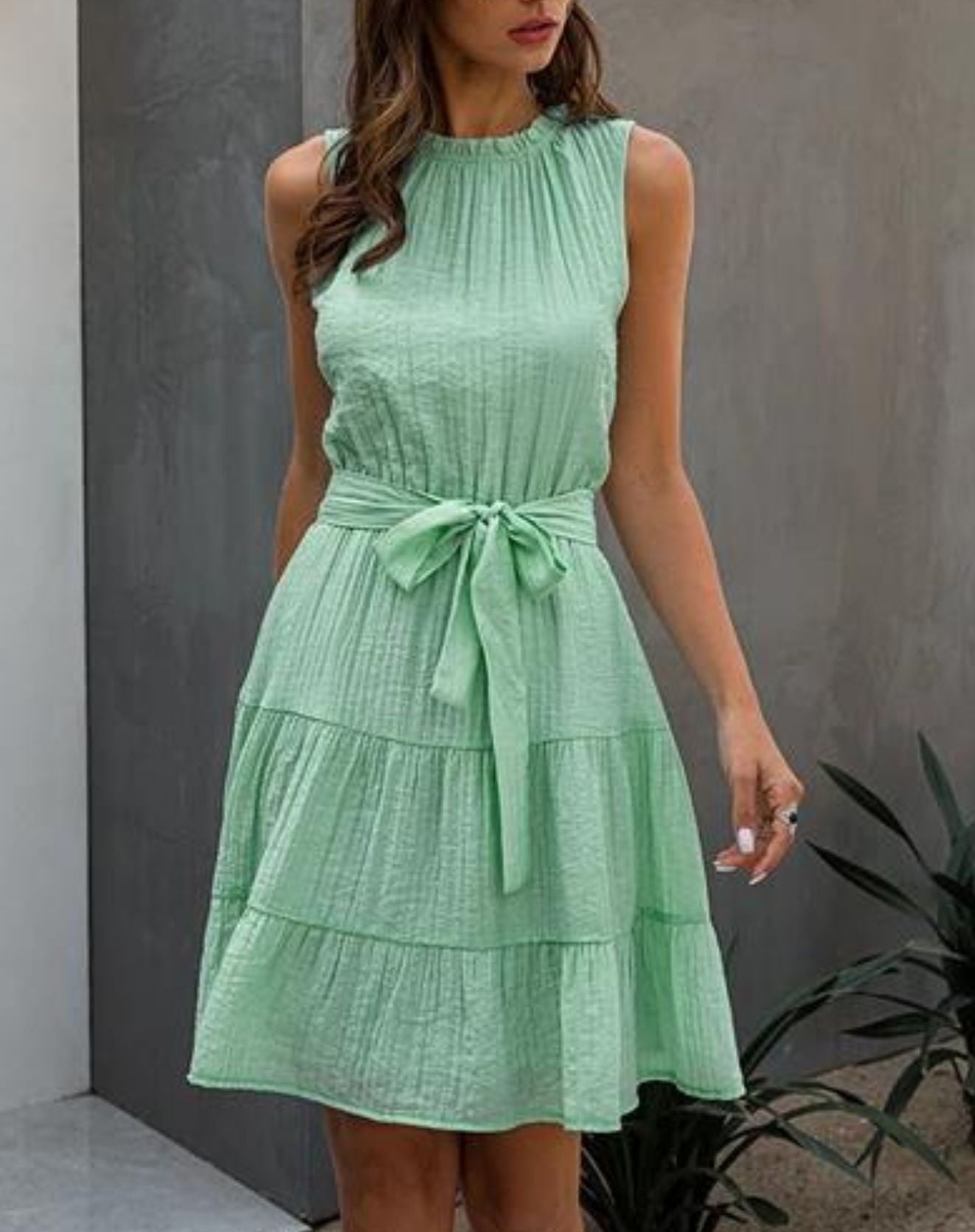 Vestido Curto Lassie com Amarração