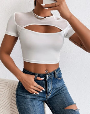 Cropped Petite Corte Fora