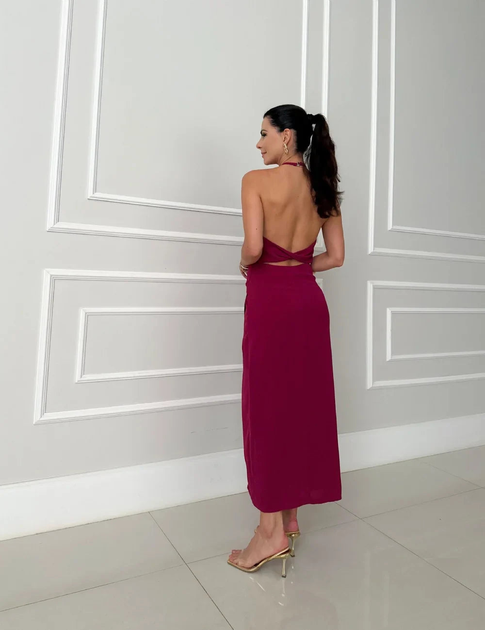 Vestido Midi Ellen Pires